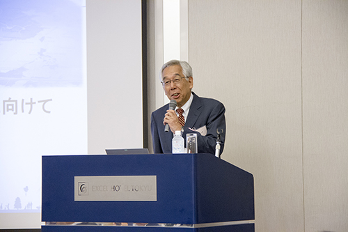 講演会　三木千壽 学長